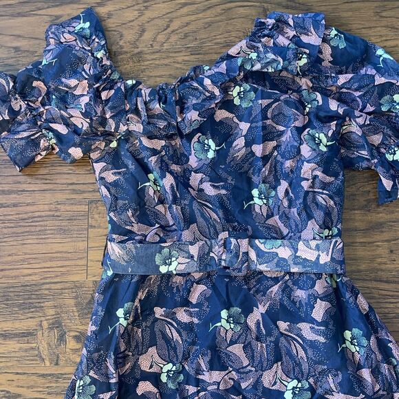 Ted Baker London Hazpin Asymmetric One-Shoulder Dress Size US 10 (9) - Picture 6 of 7